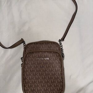 Michael Kors Tan Messenger Bag